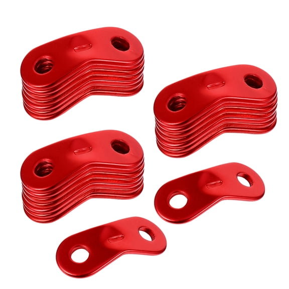 Raindrops 40 Pcs Camping Tent Weights Double Eye Wind Rope Buckle Adjusters