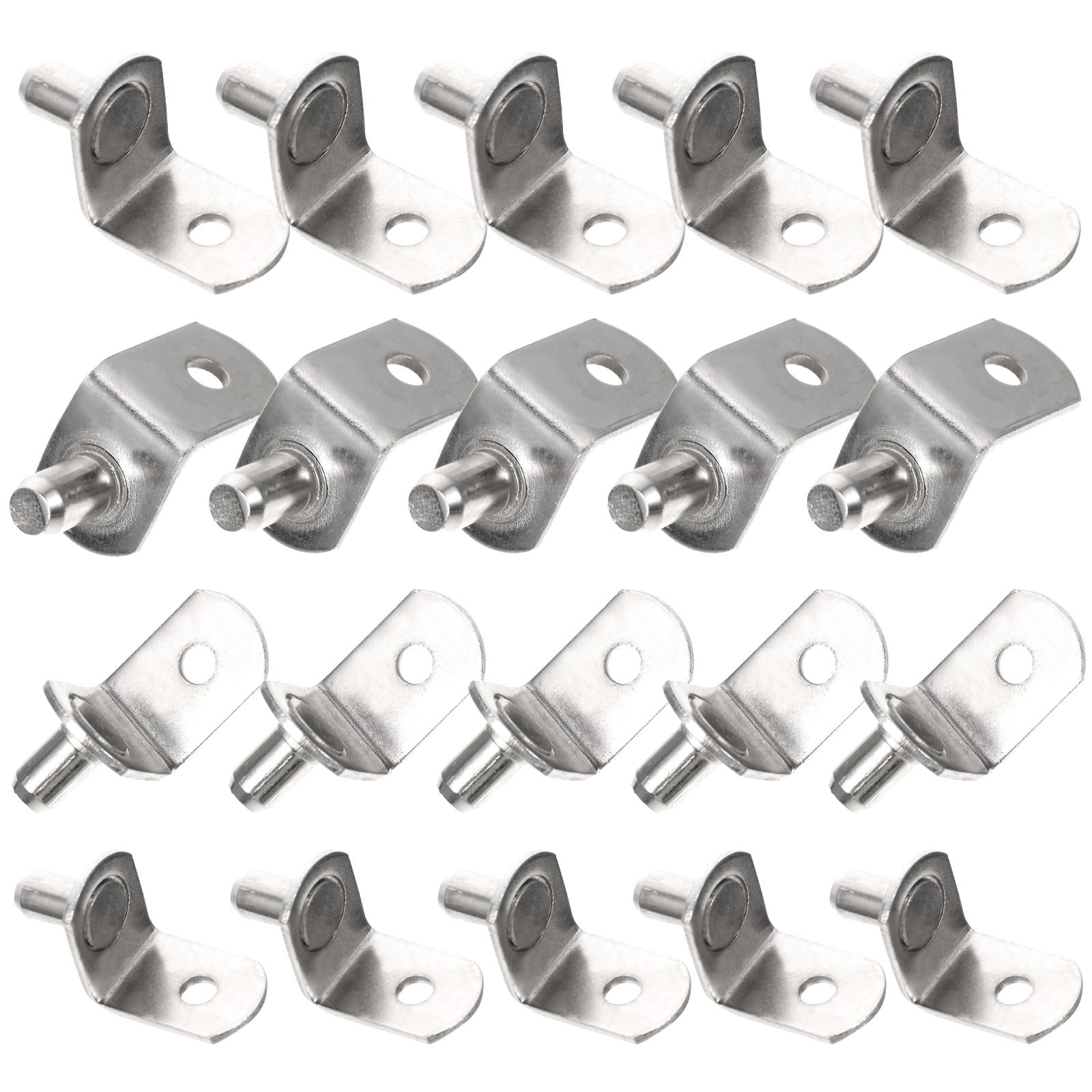 Raindrops 40 Pcs Steel Pegs for Kitchen Cabinet Shelf Support Pins Cupboard Hardware Accessories