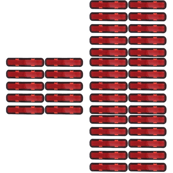 Raindrops 40 pcs Bike Reflector For Trailer Gate Post Motorcycle Automobile Reflector