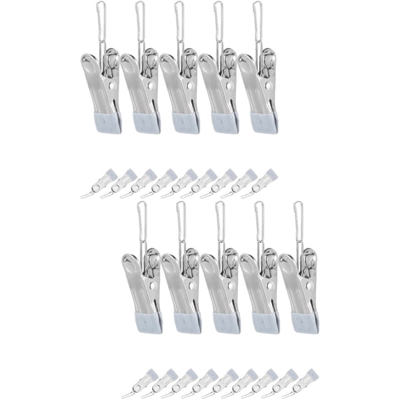 Raindrops 40 pcs Clothespins Clothes Clips Laundry Clothes Pin Clips for Laundry Room Clothesline