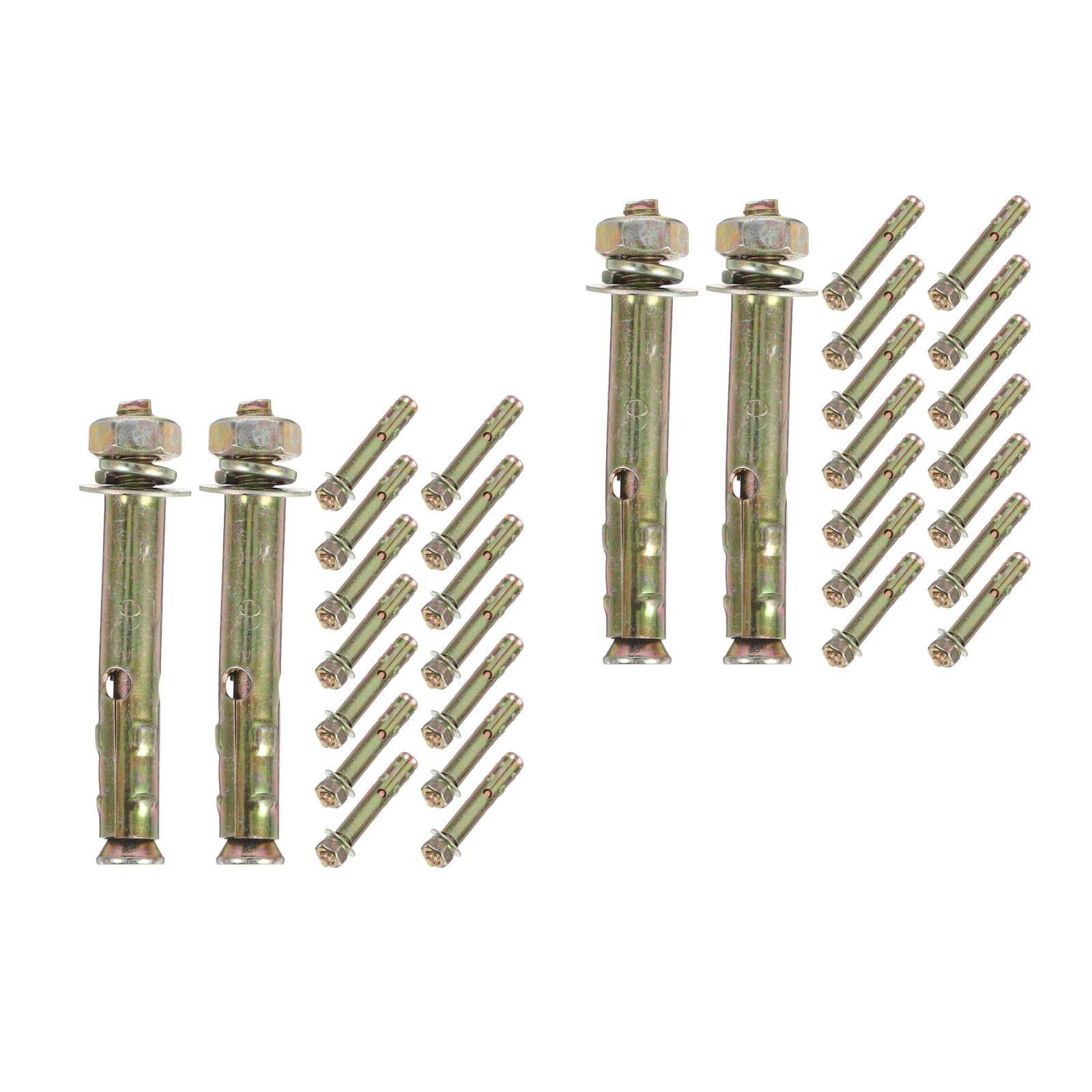 Raindrops 40 pcs Durable Expansion Screws for Concrete Steel expansion bolt for Secure Fastening Steel Expansion Screws Expansion Bolts Fastening Screws ( x 60mm)