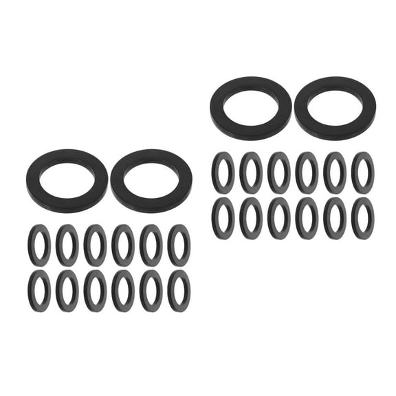 Raindrops 40 pcs Water Faucet Washer Gasket Set, Easy to Install Replacement Hose Sealing , Flat Washers for Leak Prevention