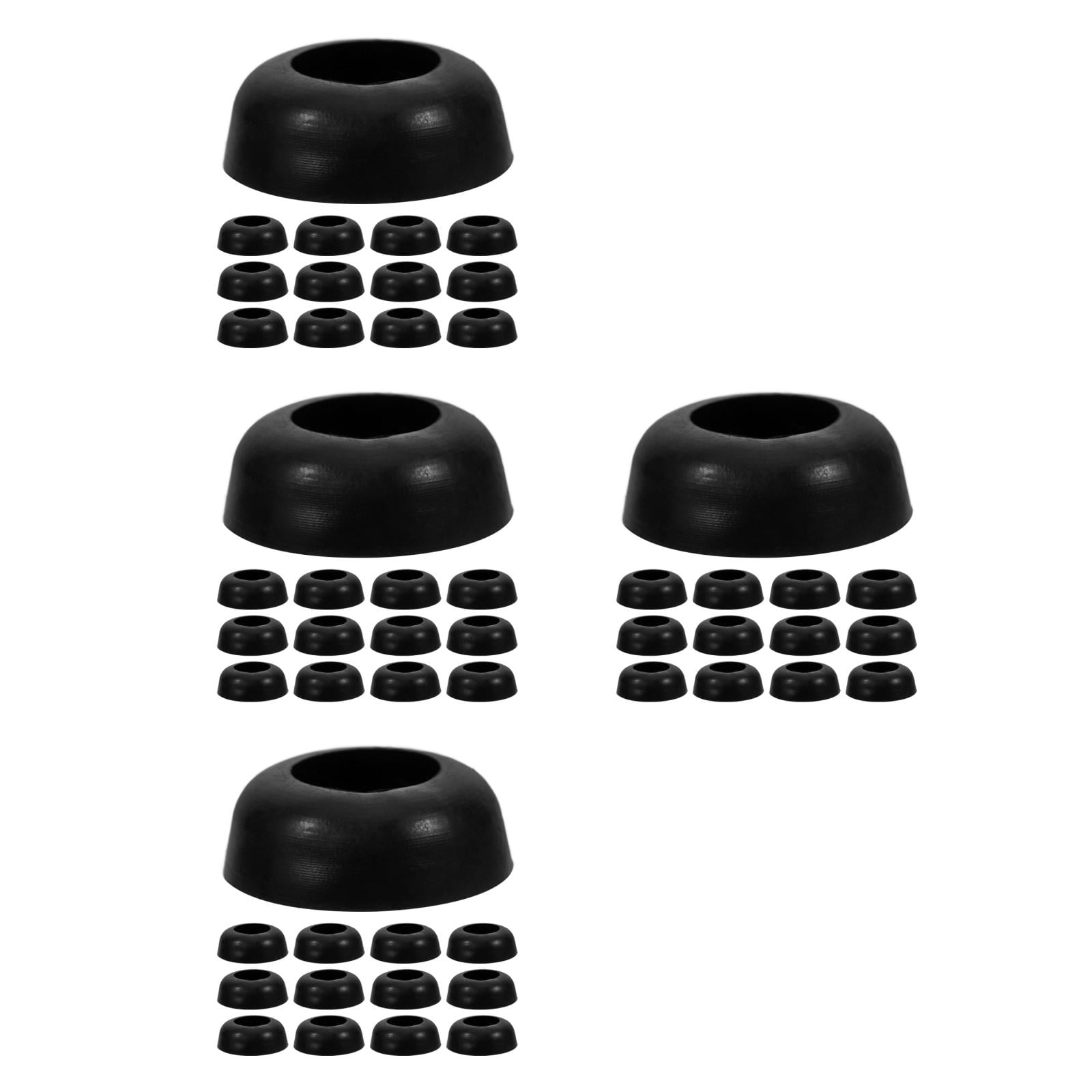 Raindrops 400 pcs Non- Silicone Feet Pads with Holes, Conical Anti- Leg Protectors for Furniture, Washing Machines, Dryers