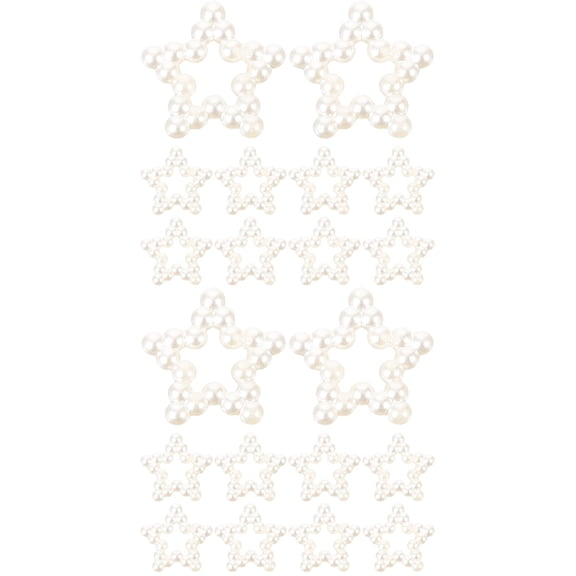 Raindrops 400 pcs Phone Case Diy Beaded Star Ornaments Phone Case Decor Hairpin Making Material