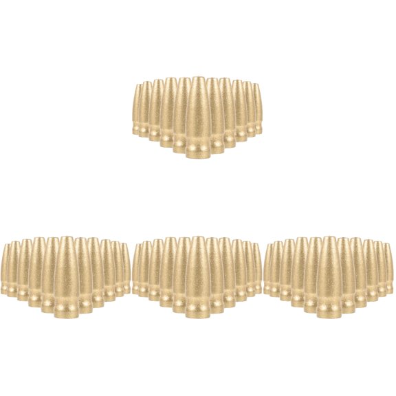 Raindrops 400 pcs Wooden Flagpole Toppers Replacement for Flag Poles Wood Flag Toppers Set