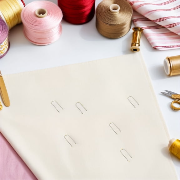 Raindrops 400Pcs Heavy Duty Stainless Steel U Shaped Pins for Quilting Straight Pins and Needlecraft Fabric Holding