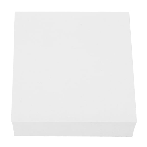 Raindrops 400Pcs Nonsticky White Memo Cube Paper Refill for Clear Notes and Reminder Lists