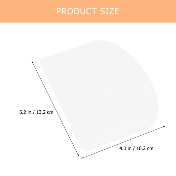 Raindrops 40Pcs Cookie Scraper PVC Material for Spreading Cream and Jam