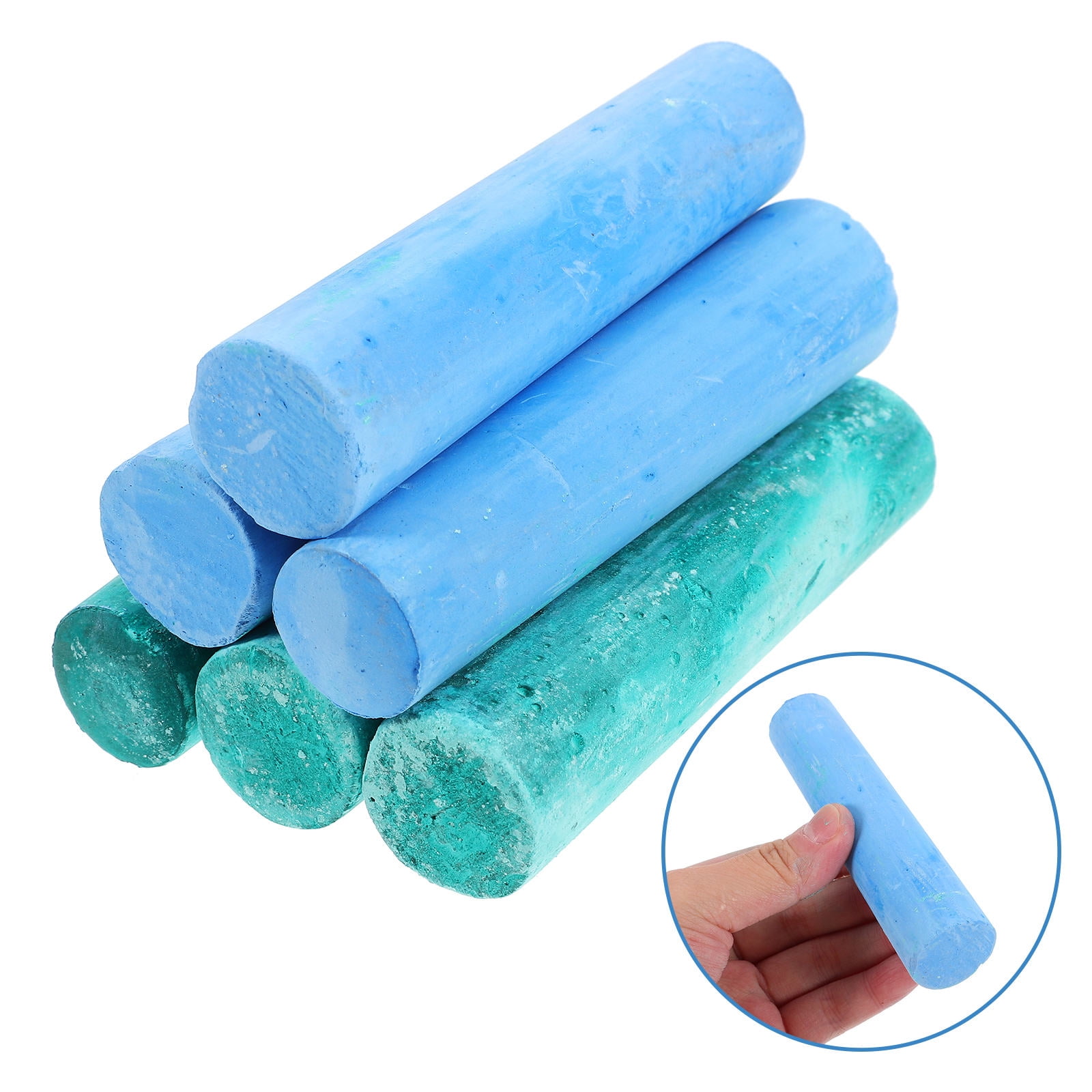 Raindrops 40pcs Washable Drawing Chalk Jumbo Chalk for Sidewalk Street Chalks Jumbo Chalks