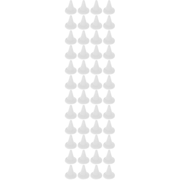 Raindrops 48 pcs Ceramic Pottery Nails Refractory Support Pins for Shelves and Ceramic Firing