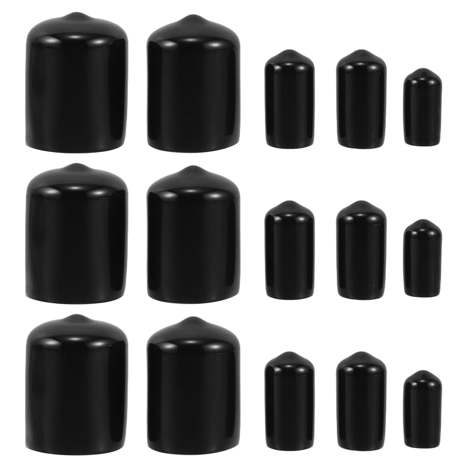 Raindrops 48PCS Screw Caps Rubber Screw Thread Protectors Screw Covers ...