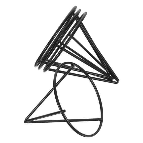 Raindrops 4PCS Fruit Starters Rack Metal Triangular Fruits Tree Growing Rack Fruit Holder Racks for Sprouting for Gardening Home Office Table Decoration