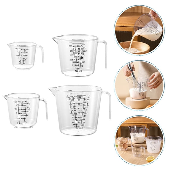 Raindrops Food Measuring Cups Assorted Color 4Pcs