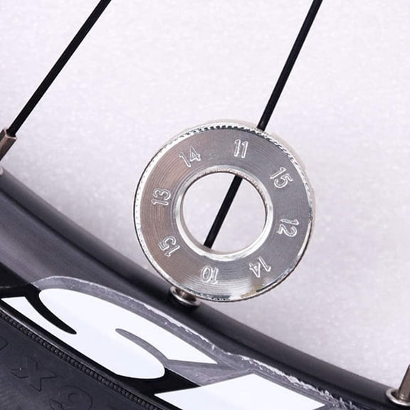 Raindrops 4Pcs Bike Wheel Spoke Tool Set Silver For Bicycle Enthusiasts And Tension Adjustment