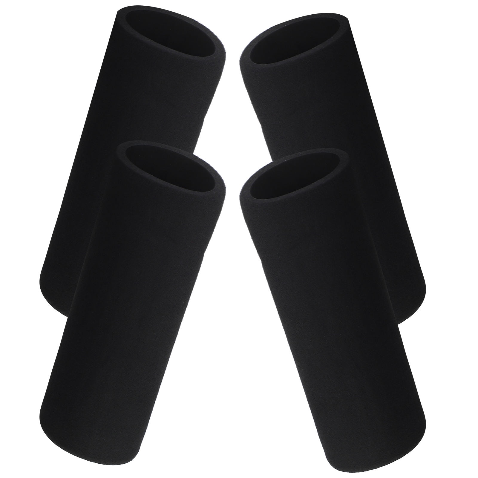 Raindrops 4Pcs Black Sponge Motorcycle Handlebar Grips Replaceable Vibration Absorption Comfortable Handle for ATVs