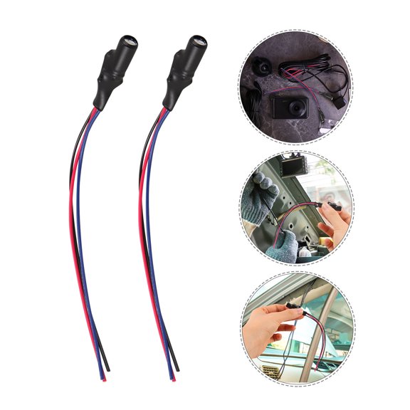 Raindrops 4-Piece Car Camera Filter Wire Set for Voltage Stabilization and Regulation in Vehicle Maintenance