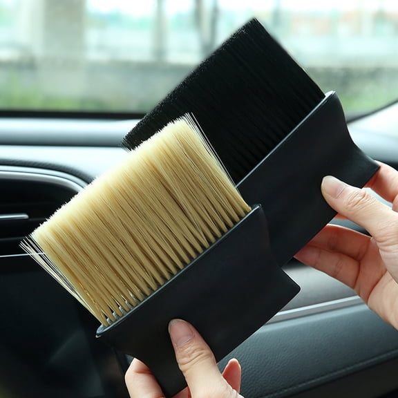 Raindrops 4Pcs Car Dash Duster with and ABS for Auto Interior Dusting by Car Owners