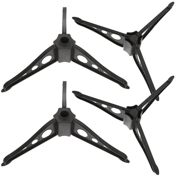 Raindrops Small Fake Tree Stand Stable Fixation Green ABS 4Pcs