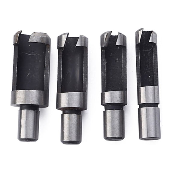 Raindrops 4Pcs Drill Bits for Wood Plug Cutter for Versatile Woodworking Projects