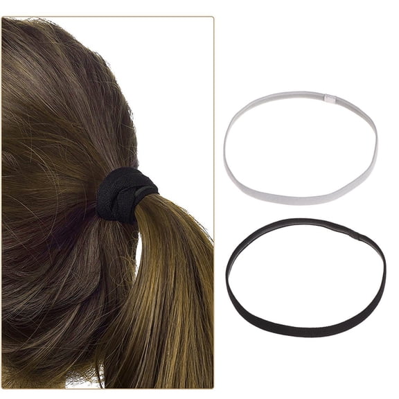 Raindrops 4Pcs Hair Accessories Assorted Color Elastic Headband for Volleyball Baseball Archery