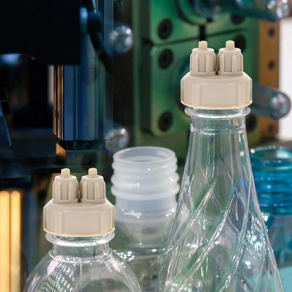 FOMIYES 4Pcs Replaceable Lightweight Co2 Reactor Bottle Caps for Portable Aquarium Use