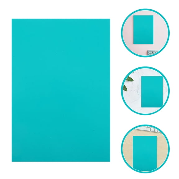 Raindrops 4Pcs Green PVC Linoleum Carving Blocks for Crafts Printmaking and Engraving