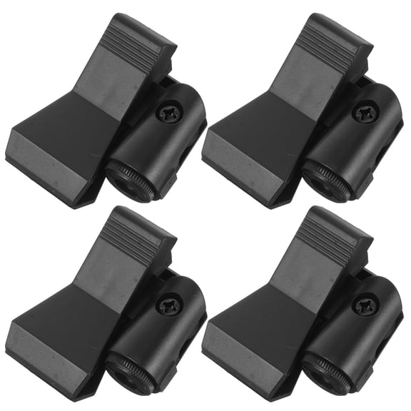 Raindrops 4Pcs Plastic Microphone Clip for Users of Microphones in Broadcasting Studios