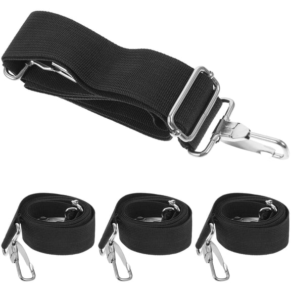 Raindrops 4Pcs Snare Drum Sling Strap Belt Adjustable Drum Strap Percussion Replacement Part