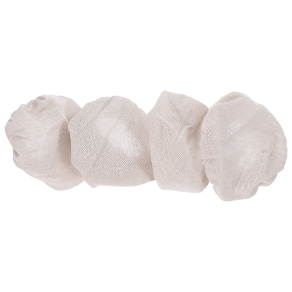 Raindrops 4Pcs Practical Beige Jar Cloth Lids for Fermentation and Kitchen Use