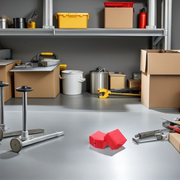 Raindrops 4Pcs Red Rubber Ladder Foot Pads Anti Skid Ladder Stabilizer Replacement