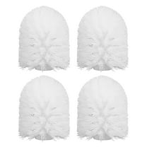 Raindrops 4Pcs Replacement Brush Heads for Cleaning Bathroom Accessories