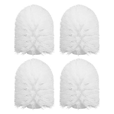 Raindrops 4Pcs Replacement Brush Heads for Cleaning Bathroom Accessories