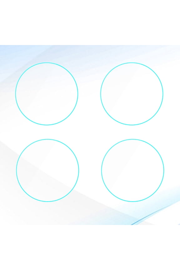 4-Pack Smartwatch Screen Protector Glass with 2.5D Curved Edge and High Scratch Resistance