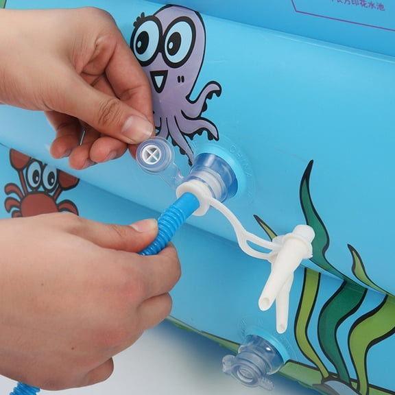 Raindrops 4Pcs Foot Pump Inflator for Air Bed Durable Plastic Material