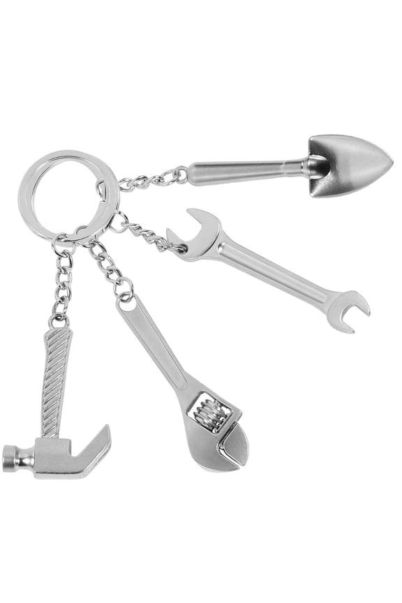 4-Piece Novelty Keyring Set Practical for Daily Key Use and Easy Carry