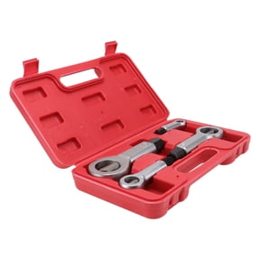 Raindrops 4-Piece Heavy Duty Nut Cracker Set with Rust-Resistant Separators for Mechanics and Industrial Use
