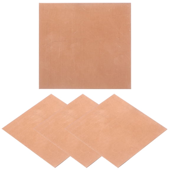 Raindrops Copper Sheet Metal for Crafts and Projects, , Easy to Cut and Shape, Ideal for Home and Art Use