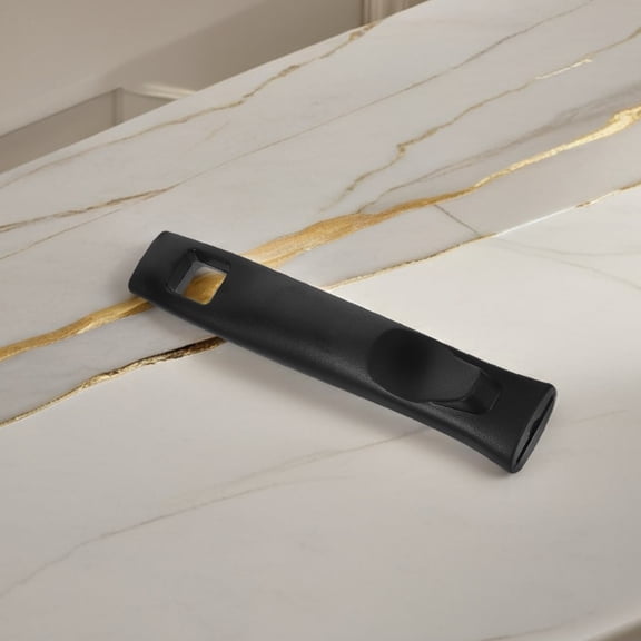 Raindrops 4Pcs Universal Bakelite Pot Handles Replacement Black Adjustable Hole Distance Anti Scald