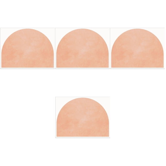 Raindrops 4pcs Arch Wall Decal Modern Wall Decal Peel and Stick Arch Wall Sticker Wall Art Mural Wall Decal