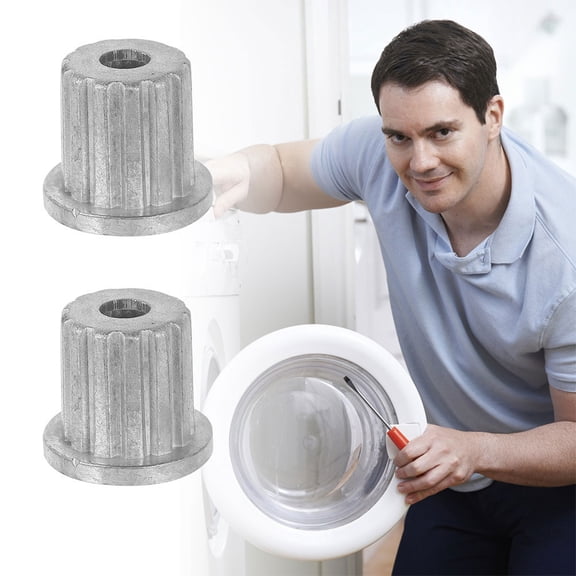 Raindrops 4pcs Automatic Washing Machine Gear Washer and Dryer Parts Washing Machine Line Metal Iron Core Pulsator Washing Machine Repair Accessories Kit