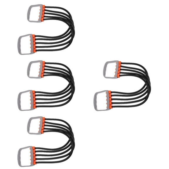 Raindrops 4pcs Fitness Resistance Strap Handle Rope Fitness Cable Machine Attachment Grip Equipment for Men