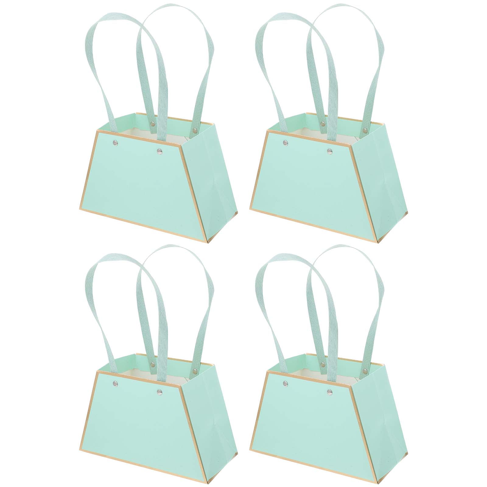 Aazon.co: Glenal 12 Pcs Kraft Paper Flower Gift Box Bouquet Bags Rectangle Flower Waterproof - View #7