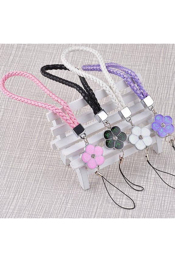 4-Pack Phone Straps Keychains Mobile Accessories in Assorted Colors and Stylish for Everyday Use