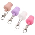 thumbnail image 1 of FOMIYES 4Pcs Multifunctional Silicone Lip Gloss Keychain Covers Leakproof Portable Design, 1 of 8