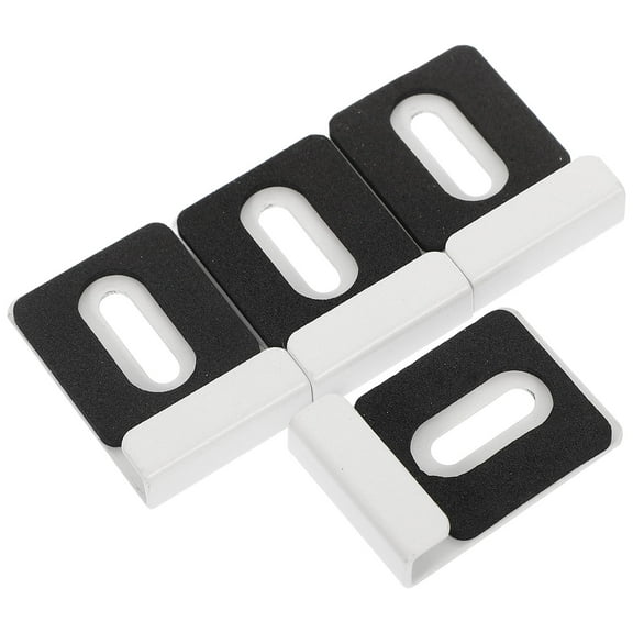 Raindrops 4pcs Mirror Wall Mount Mirror Holders For Wall Mounting Clips For Hanging Mirror Mounting Brackets For Wall Heavy Duty Metal Clips