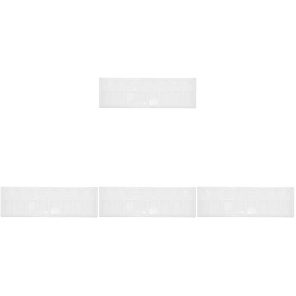 Raindrops 4pcs Painting Water Color Pallet Plastic Watercolor Mixer Practical Pigment Tray Watercolor Mixer