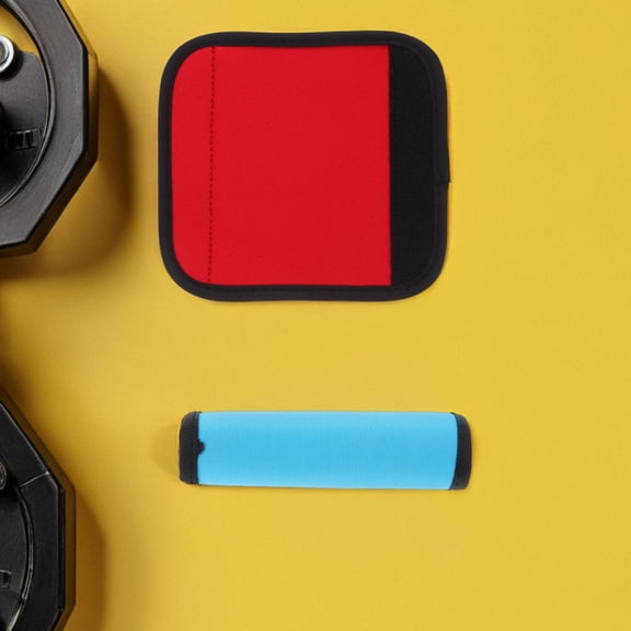 Raindrops 4pcs Pull-Up Bar Anti-Slip Grip Cover Horizontal Bar Accessories Dumbbell And Barbell Handle Grip Sleeves Fitness Equipment Handle Grip For Gym Home