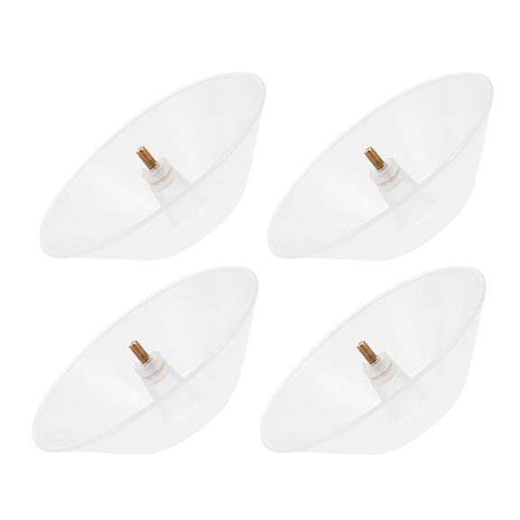 Raindrops 4pcs Range Hood Oil Collecting Cup Plastic Oil Catcher For Kitchen Stove Oil Bowl Replacement Range Hood Accessories Oil Collecting Bowl