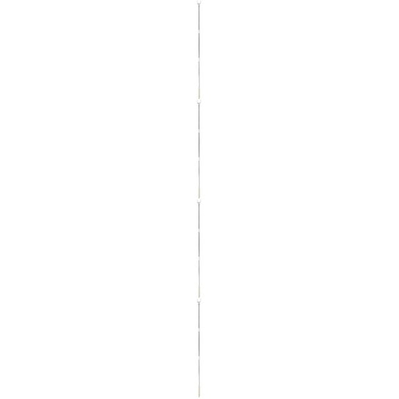 Raindrops 4pcs Retractable Reach Sticks Long Pole with Hook Clothes Drying Rod for Closet Shelf Ceiling