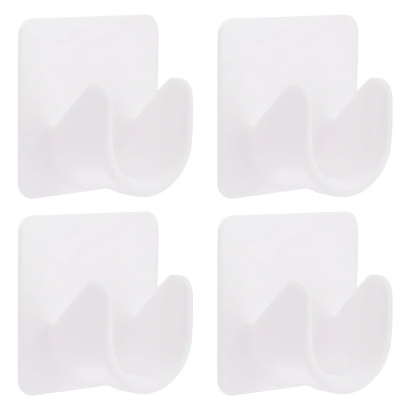 Raindrops 4pcs Shower Curtain Rod Holder Wall Mount Retainer